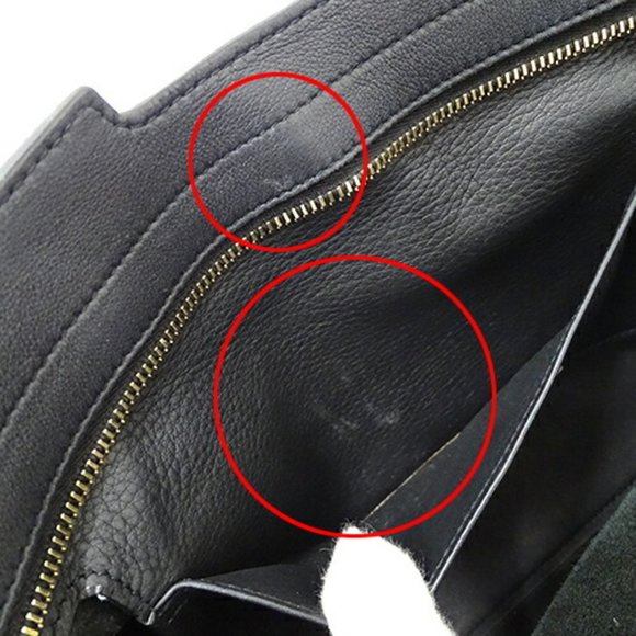 SAINT LAURENT Bag Women's Handbag Leather Cabas Small Black 424869 - Picture 8 of 10